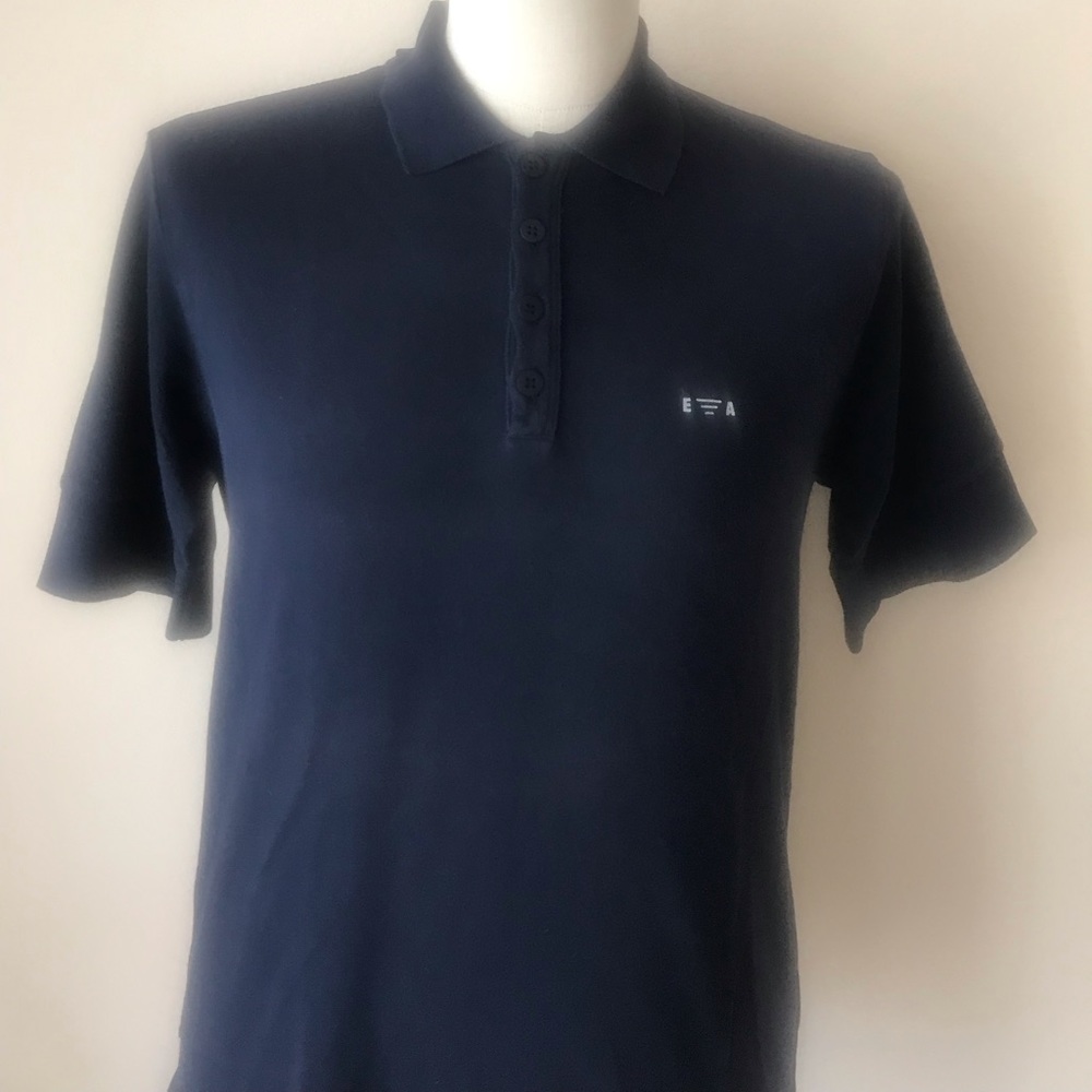 Giorgio Armani distressed polo shirt